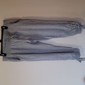 Derek heart cropped joggers